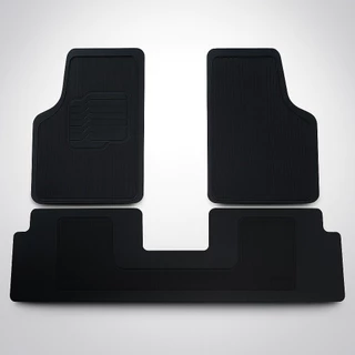 Tapete Automotivo 3 PEÇAS Carpete Carro Borracha Pvc Reforcado