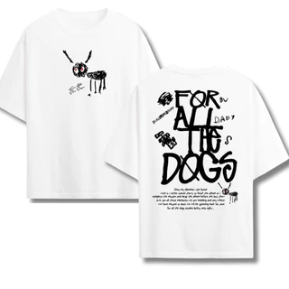 [Camiseta Premium em Algodão Puro]GXG Ripfire Camiseta Unissex Oversized Streetwear Drake For All The Dogs