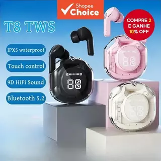 Air39 TWS Bluetooth 5.3 Fone De Ouvido Sem Fio Com Display Digital LED Hifi En Fones Intra-Auriculares Compatíveis Vário em Oferta na Shopee