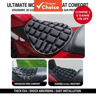 Almofada De Assento De EVA Grossa Para Proteção Solar À Prova D'água De Motocicleta em Oferta na Shopee
