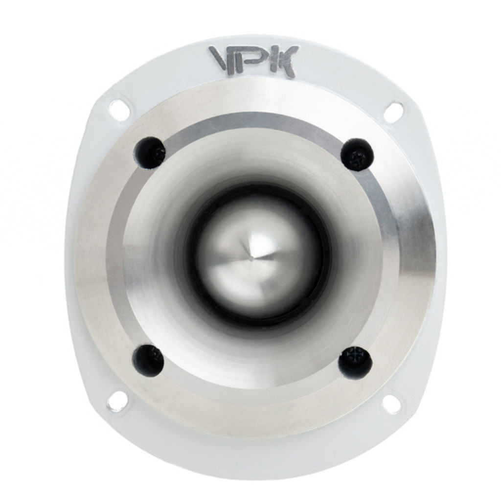 Super Tweeter QVS 550 TRIO 180w RMS 8 ohms Branco Som Automotivo