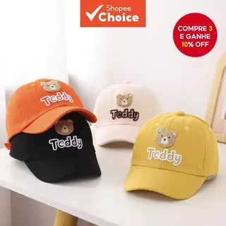 Boné De Beisebol Infantil Bordado Fofo De Desenho Animado – Chapéu De Sol Com Aba Macia Para Meninos E Meninas em Oferta na Shopee