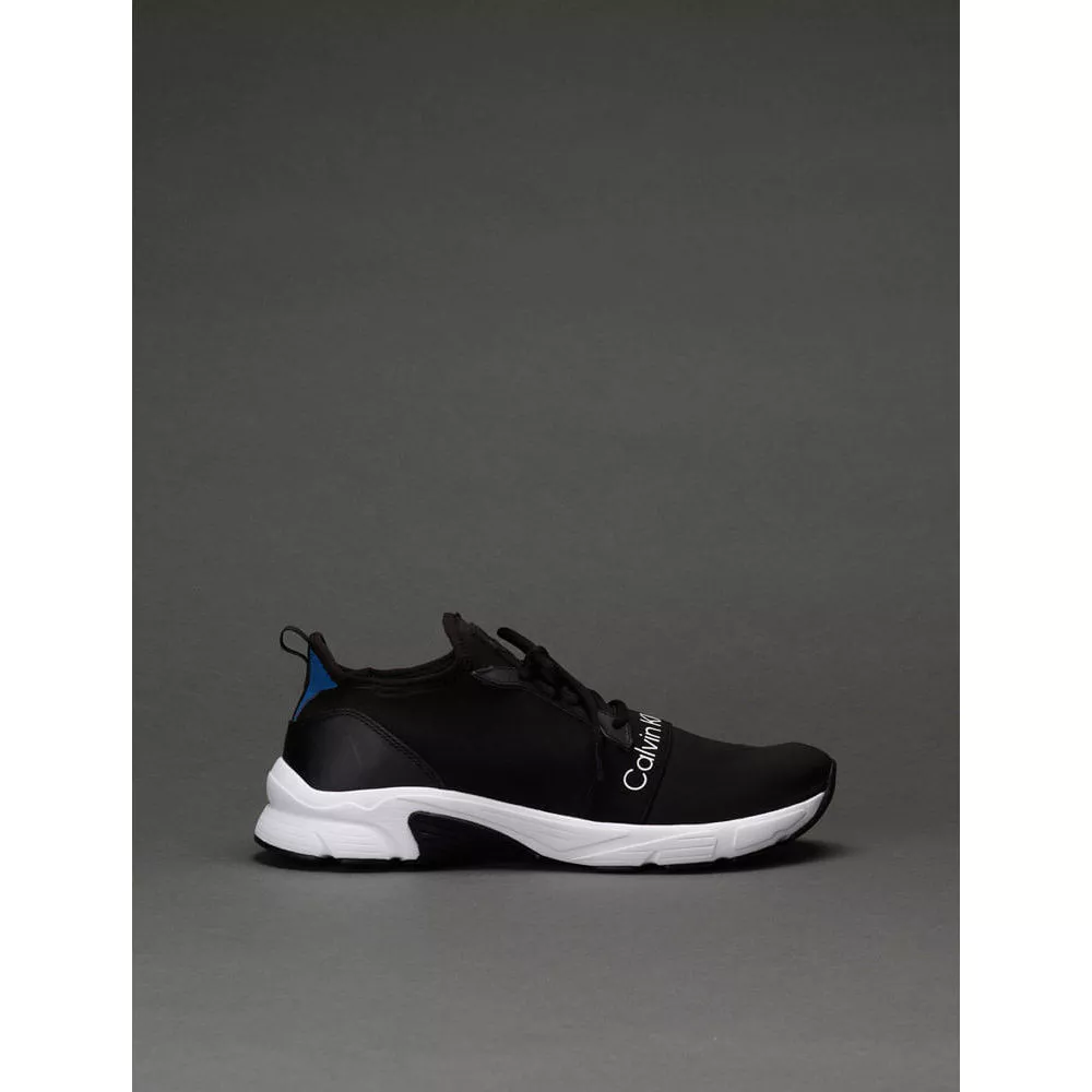 Tênis Calvin Klein Jeans Baixo New Runner Neoprene Preto