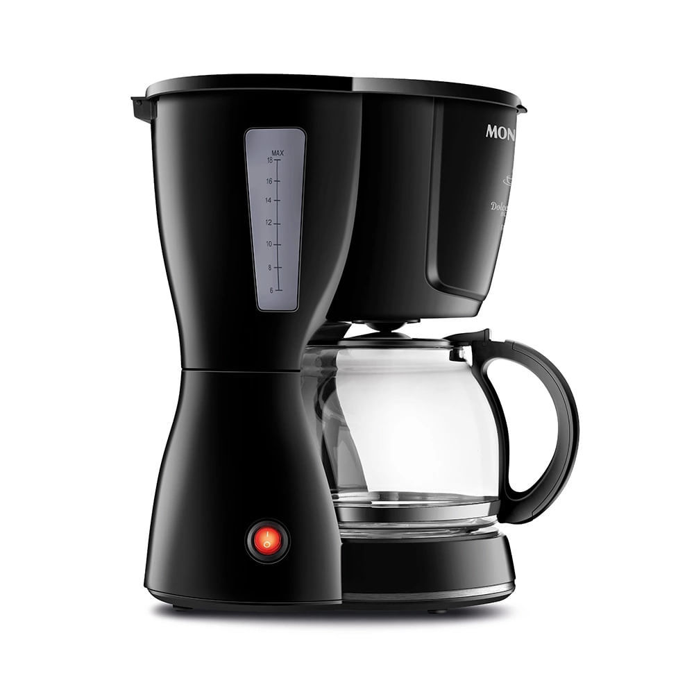 Cafeteira Elétrica Mondial Dolce Arome Preta 18 Xícaras - 12
