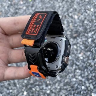 Pulseira de relógio esportiva de aventura aprimorada Apple Watch Series 11 10 9 8 Ultra 49mm SE3 42/44mm 45/46mm