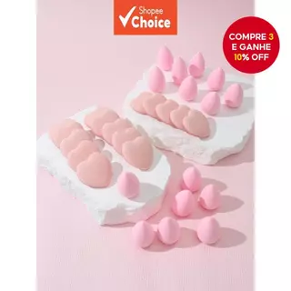 Beauty Blender Ultra Macio 30 Pçs Mini Dedo Puffs Beleza Liquidificador Conjunto Multi-Cor Preciso Sob Olho Nariz Lado E em Oferta na Shopee