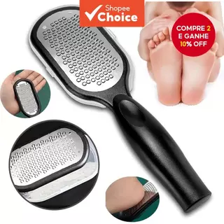 1pc Profissional De Aço Inoxidável Arquivo Pé Removedor Calos Raspador Ferramentas Pedicure Pele Morta Remover Para Salt em Oferta na Shopee