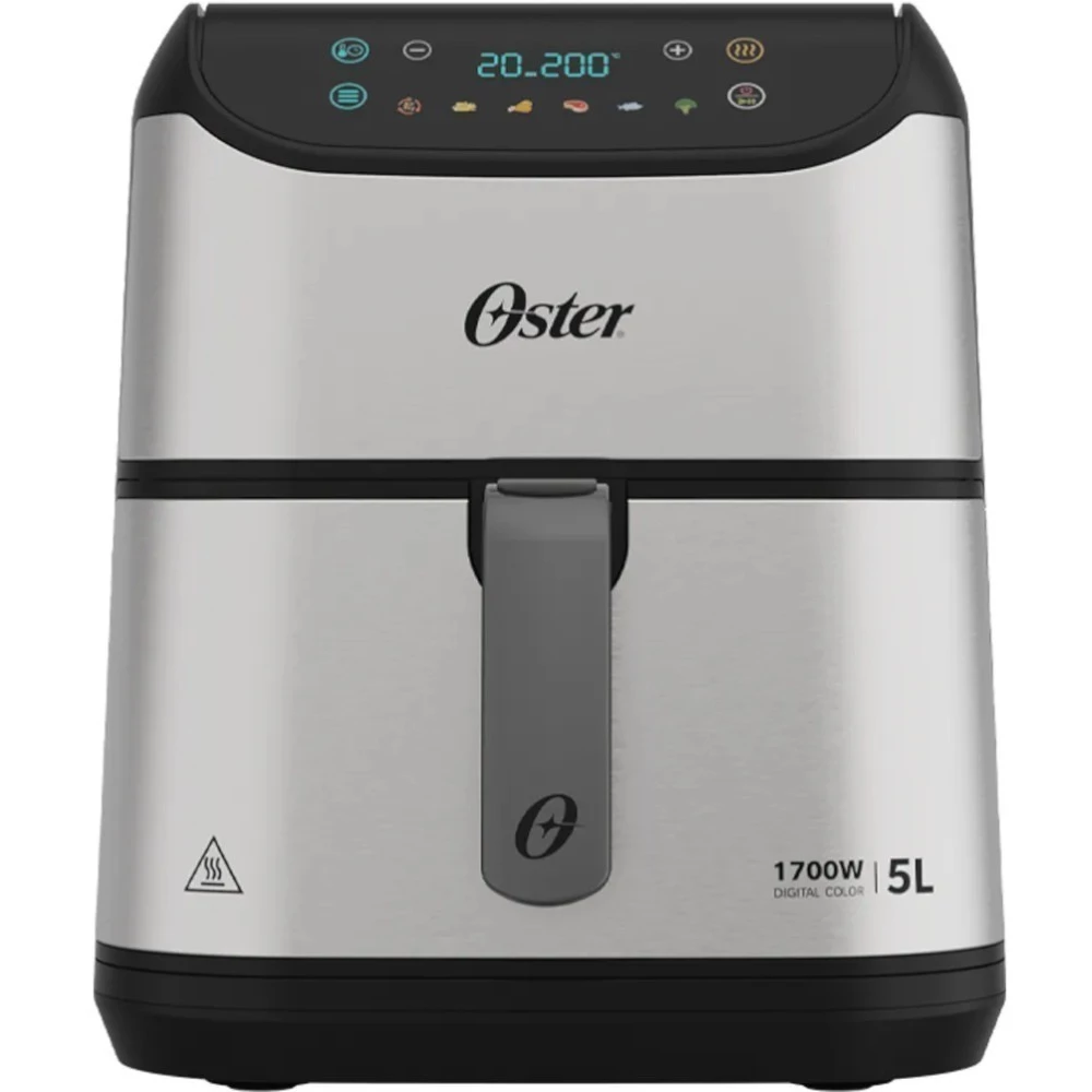 Fritadeira elétrica sem óleo air fryer digital 5L 1700W Painel Touch OFRT930 Oster