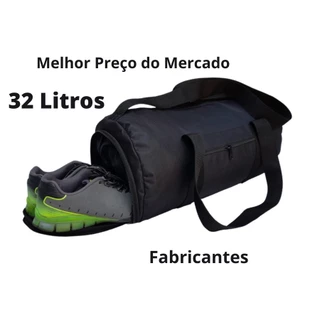 Bolsa para Academia Mala Fitness Esportiva Casual Multiuso Resistente Grossa 30 LITROS em Oferta na Shopee