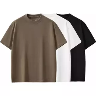 Kit 3 Camiseta Oversized P ao GG Masculina StreetWear Estilo de Rua Básica