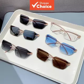 Óculos De Sol De Metal Dobráveis Sem Moldura Da Moda Europeia E Americana Unissex Na Versátil Diário Casual em Oferta na Shopee