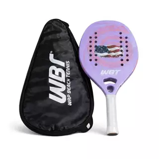 Raquete Beach Tennis Carbono 3K Profissional Potência E Controle Com Capa em Oferta na Shopee