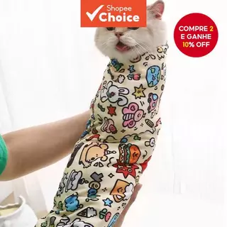 Saco De Gato Pano Cortador De Unhas Fixo Ferramenta Prática anti-Risco byte Especial De Banho Para Animais De Estimação em Oferta na Shopee