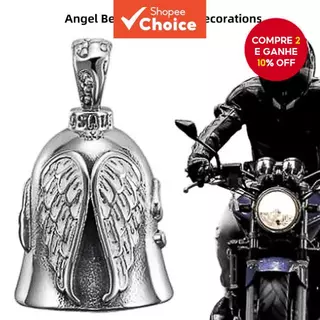 Decoração De Motocicleta SECRETSPACE Angel Bell Guardian | Acessório De Metal Exclusivo Para Modelos K6Z8 Em Diante em Oferta na Shopee