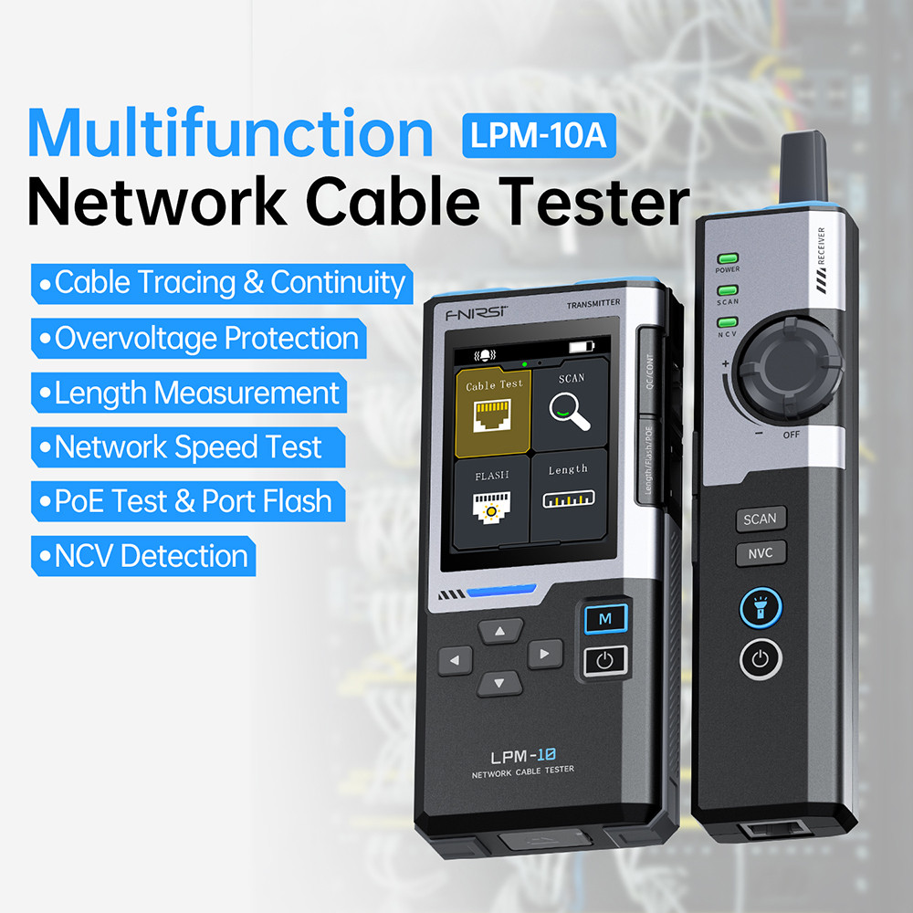DIYMORE FNIRSI LPM-10A Localizador De Linha De Rede Multifuncional