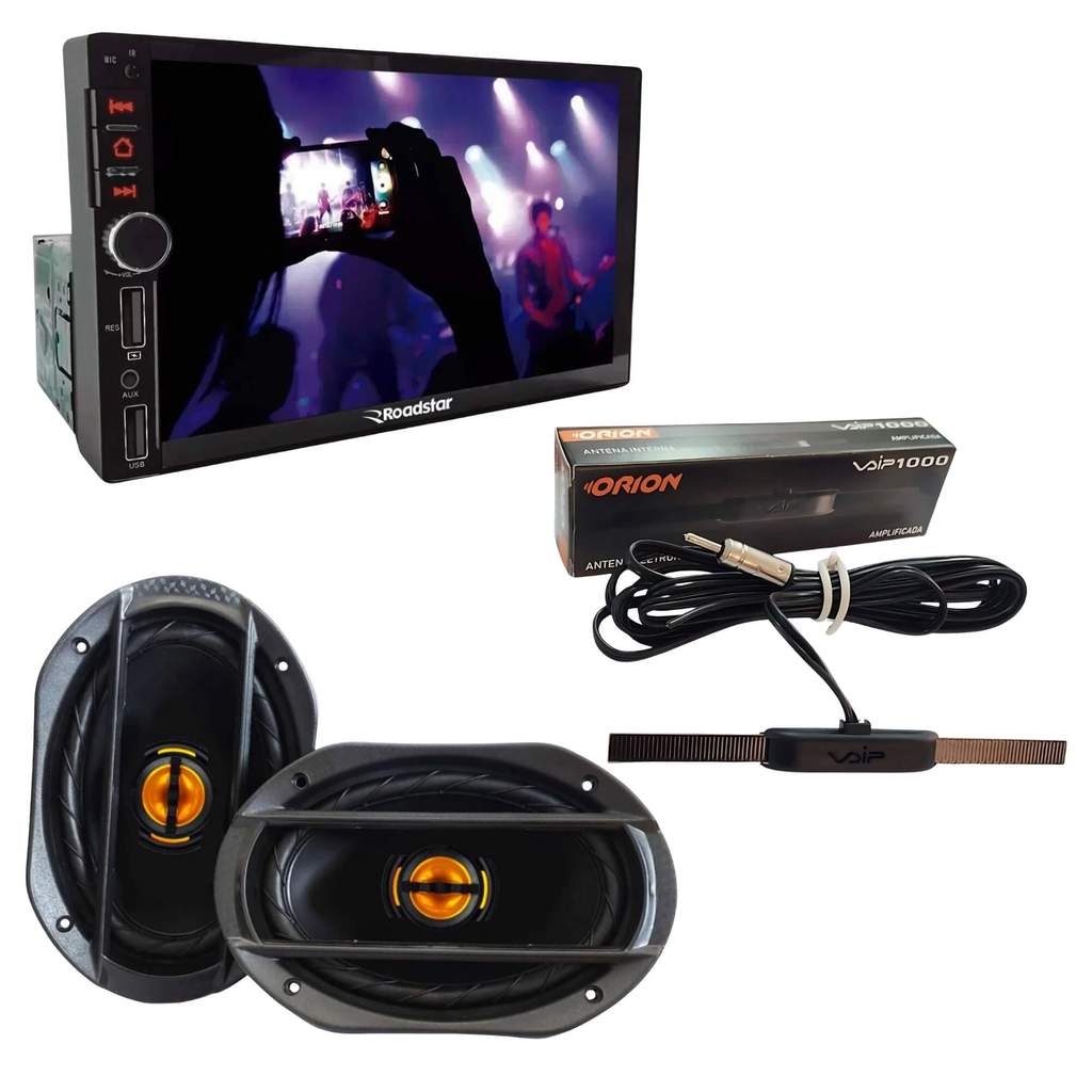 響木アオ CDセット Kit de Alto-Falantes JB69 Flex 6x9
