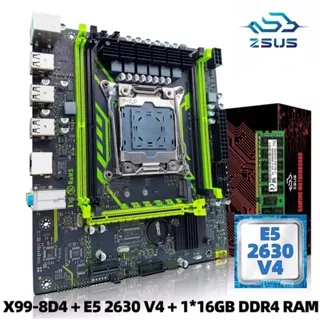 Kit Gamer Placa Mãe X99 + Xeon E5-2630v4 + 16gb 2400mhz Ddr4 Acompanha pilha Cr2032 De Brinde!!!