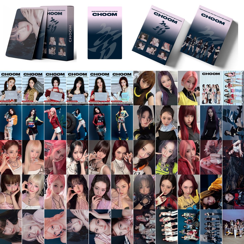 55pcs BM SUPA DUPA LUV CHOOM Lomo Cards PSYCHO GO UP Molho Quente