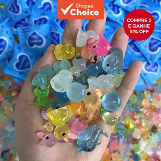 32/100PCS Bolsas Surpresa de Animais Luminosas - Mini Brinquedos Colecionáveis, Para Enfeites de Meia de Natal em Oferta na Shopee