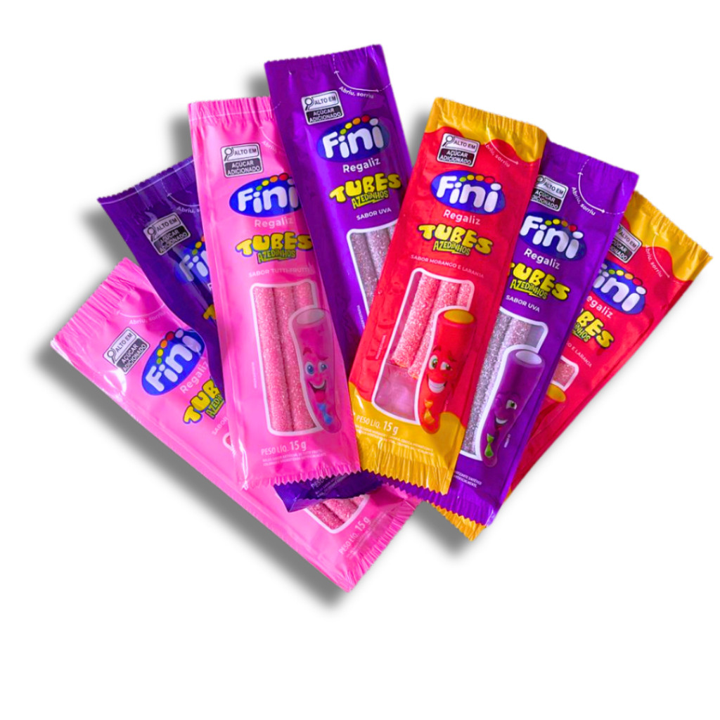 Doce Fini Tubes 1 Unidade(Aleatório) | Shopee Brasil