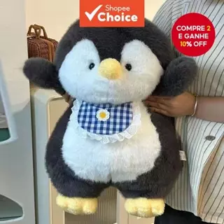 Pinguim Brinquedo De Pelúcia Tamanho Grande Para Crianças Presentes De Aniversário Kawaii Dos Desenhos Animados Estilo J em Oferta na Shopee