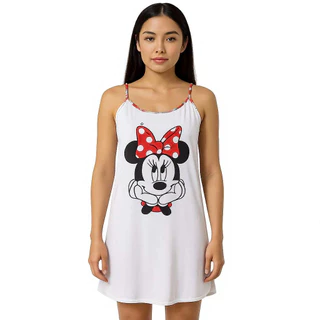 Camisola Su Personagens de Alcinha Feminina Adulta| Malha Leve e Confortavel para Dormir em Oferta na Shopee