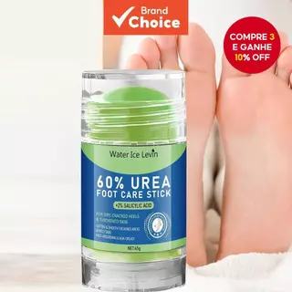 60% Creme de Ureia para Pés Ásperos, Secos e Rachados - Fórmula de Rápida Absorção, Não Oleosa, com Ácido Salicílico e em Oferta na Shopee