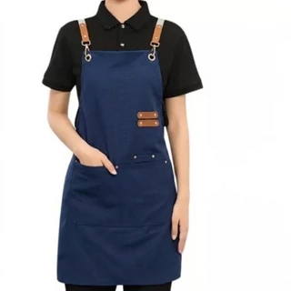 Avental Unissex Cozinha Ajustável Profissional Dois Bolsos Frontal WL-2628