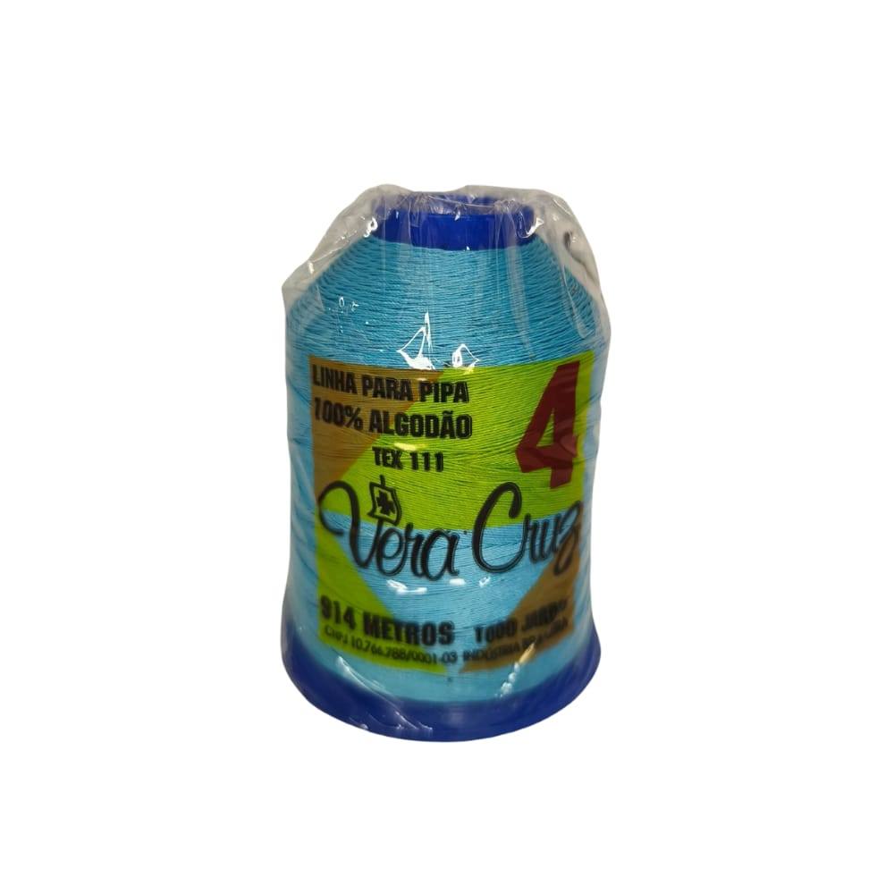 Linha de pipa Vera Cruz Fio 4 1000 jardas | Shopee Brasil