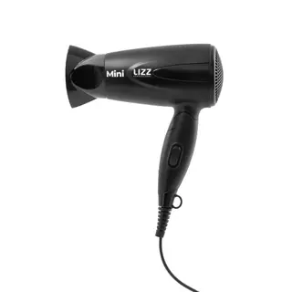 Secador De Cabelo Lizz Mini Preto Bivolt 1200W em Oferta na Shopee