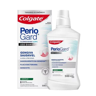 Solução Bucal Colgate Periogard sem Álcool Uso Diário 500ml em Oferta na Shopee