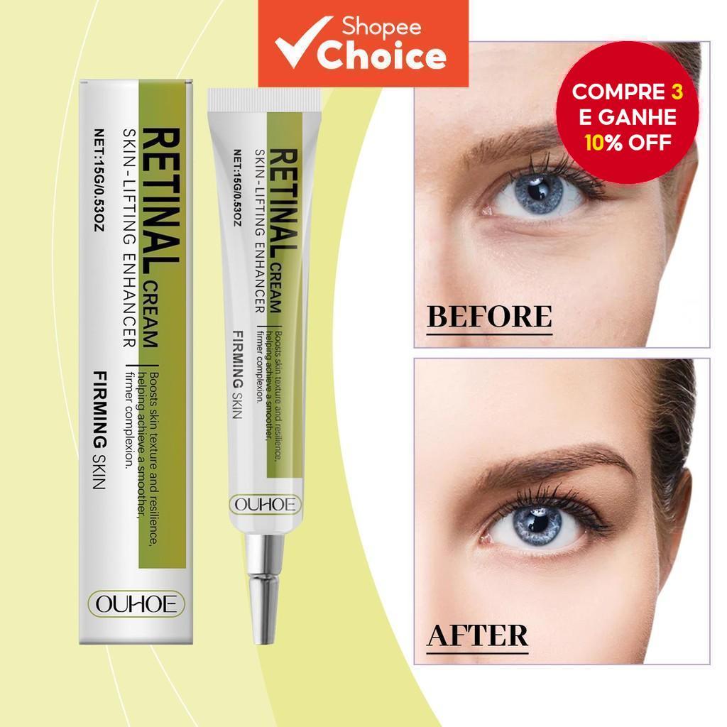 Creme Hidratante Booster com Retinal, 15g, Hidratação Duradoura, Fluido ...