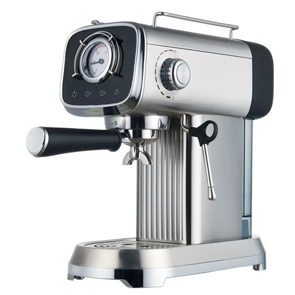 Cafeteira Espresso Inox Premium 20 Bar com Vaporizador de Leite Sunchan ...