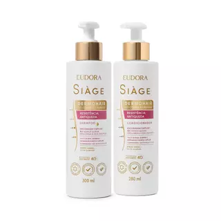Combo Siàge Antiqueda: Shampoo 300ml + Condicionador 280ml em Oferta na Shopee