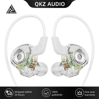 Fones de ouvido Qkz Ak6/Ak6 Ultra esportivos para corrida com controle de linha e microfone Gamer Músico Com Case em Oferta na Shopee