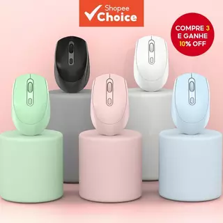 M107 mouse Sem Fio 2.4G Carregamento Silencioso Bluetooth Bonito Feminino Escritório Ratos Para Computador Portátil Ergo