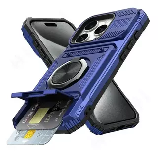 Anel Girado Magnético Kickstand Caso Para iPhone 18 17 Ar 16 E 15 Plus 14 13 11 12 Pro Max Resistente Proteção Contra Qu