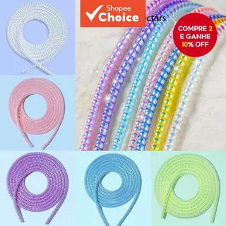 1,4m De Cabo Protetor De Fone De Ouvido Capa bling Para De Carregamento De Telefone Celular/Fio em Oferta na Shopee