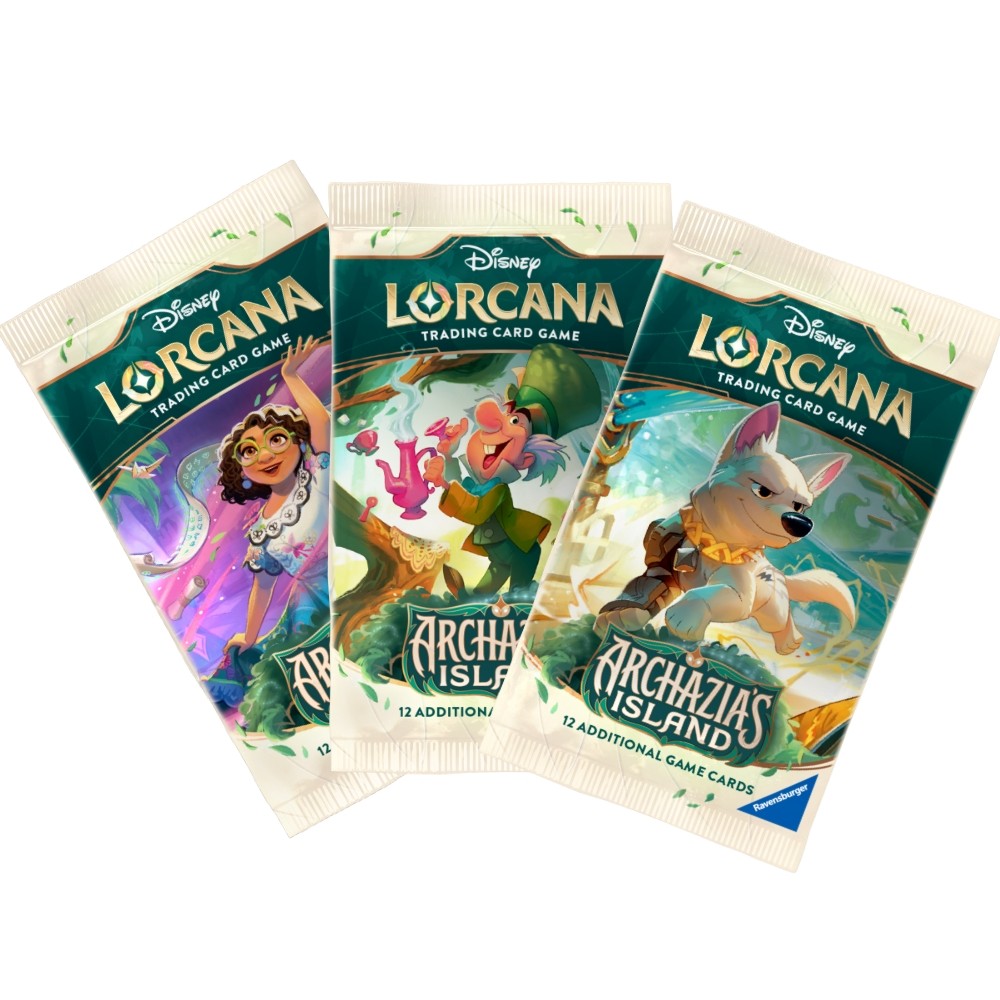 BOOSTER BOX DISNEY LORCANA SET 7 ARCHAZIA'S ISLAND CARD PACKS