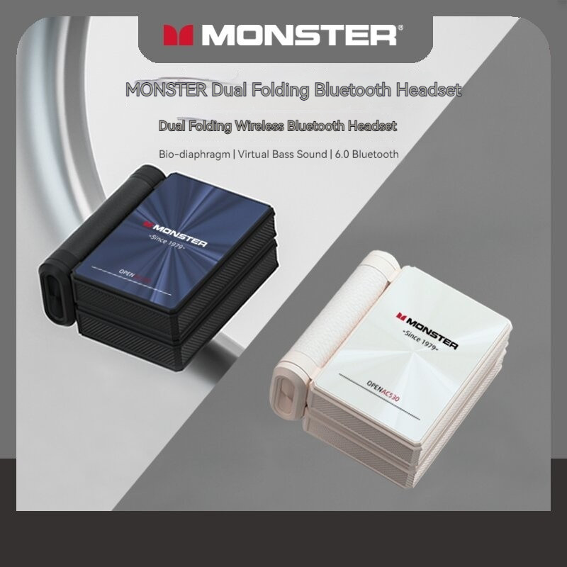 MONSTER AC530 Orelha Pendurado Sem Fio Bluetooth Fones De Ouvido