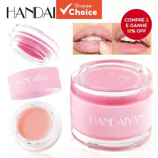 Máscara labial esfoliante esfoliante esfoliante esfoliante esfoliante labial dois em um duplo efeito em Oferta na Shopee