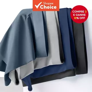 Pacote Com 4 Cuecas Boxer Masculinas De Seda Gelada – Roupa Íntima Ultrafina Infusão De Grafeno | Fundamentos De Verão D em Oferta na Shopee