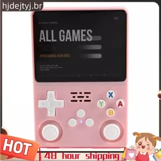 Console De Jogos Portátil R36S Dispositivo Com Tela IPS De 3.5 Polegadas E 64 Gb Para Crianças Adultos em Oferta na Shopee