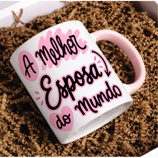 Caneca Esposa Presente Especial Em Porcelana Presente