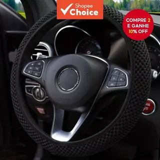 Capa Universal Para Volante De Carro , Respirável , Seda Gelada , Antiderrapante , Durável , Todas As Estações , SUV em Oferta na Shopee