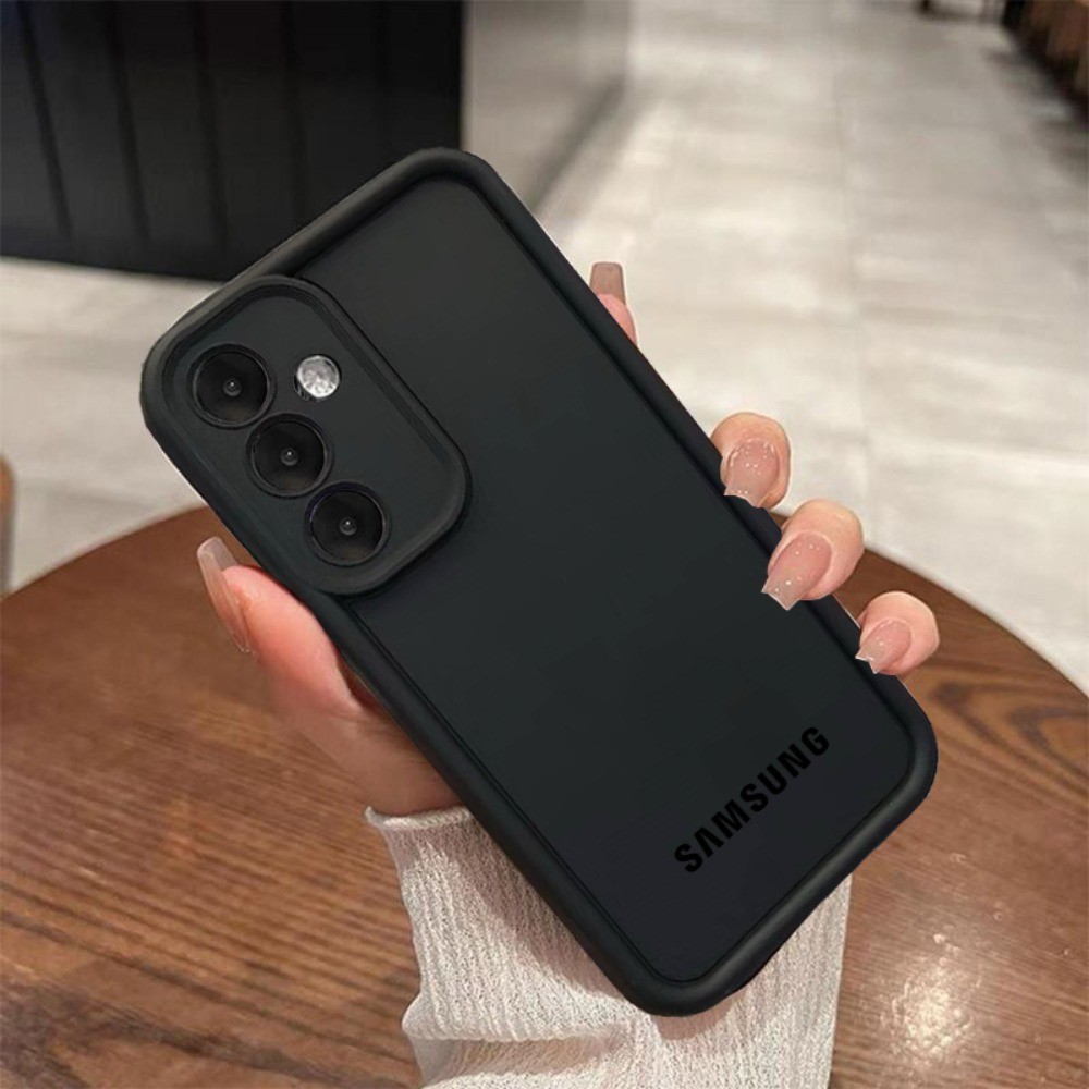 Capinha com Logotipo Capa Para Samsung A17 A07 A56 A36 A55 A54 A16 A15 A14 A05S A34 A35 A32 A10 A51 A52 Capa de celular