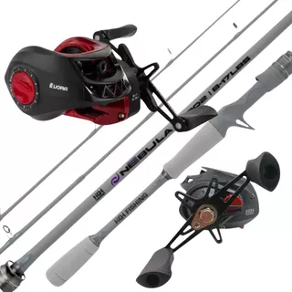 Kit Para Pesca Tilapia Dourado Robalo Carretilha e Vara 17lb em Oferta na Shopee