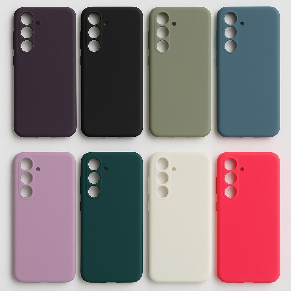 Capa Compatível A54 Silicone com Forro Veludo 11 Cores – Antichoque, Suave ao Toque – Kit 1/2/3 Personalizado