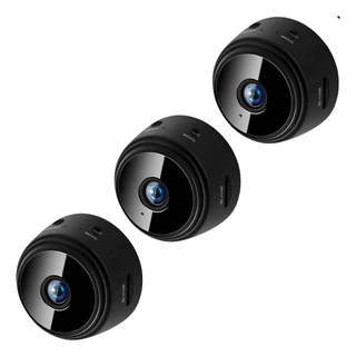 Kit 3 Mini Câmera Espiã Wi-fi A9 Pequena Com Gravação Voz Co em Oferta na Shopee
