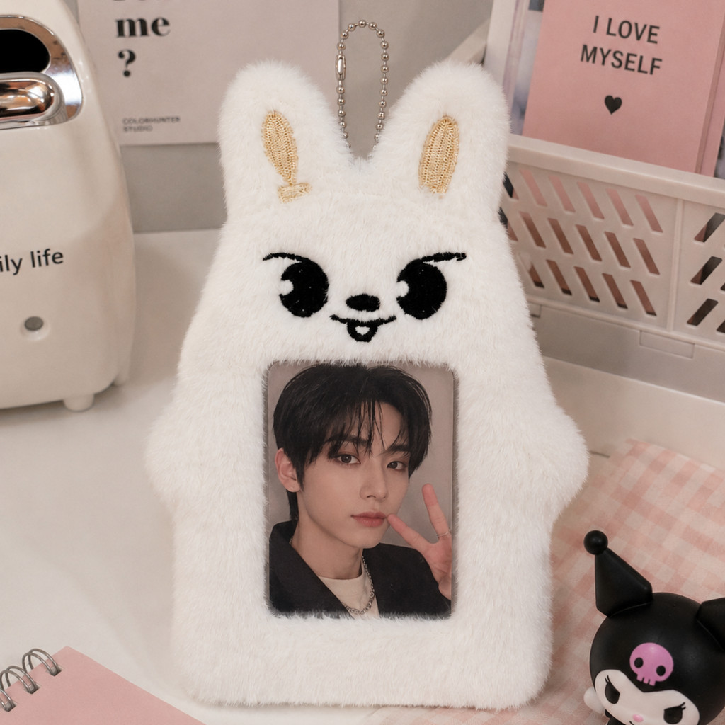 Holder de Pelúcia LEEBIT para Photocard StrayKids | Shopee Brasil